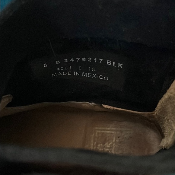 Frye Jamie suede and leather black ankle boots - Picture 5 of 6